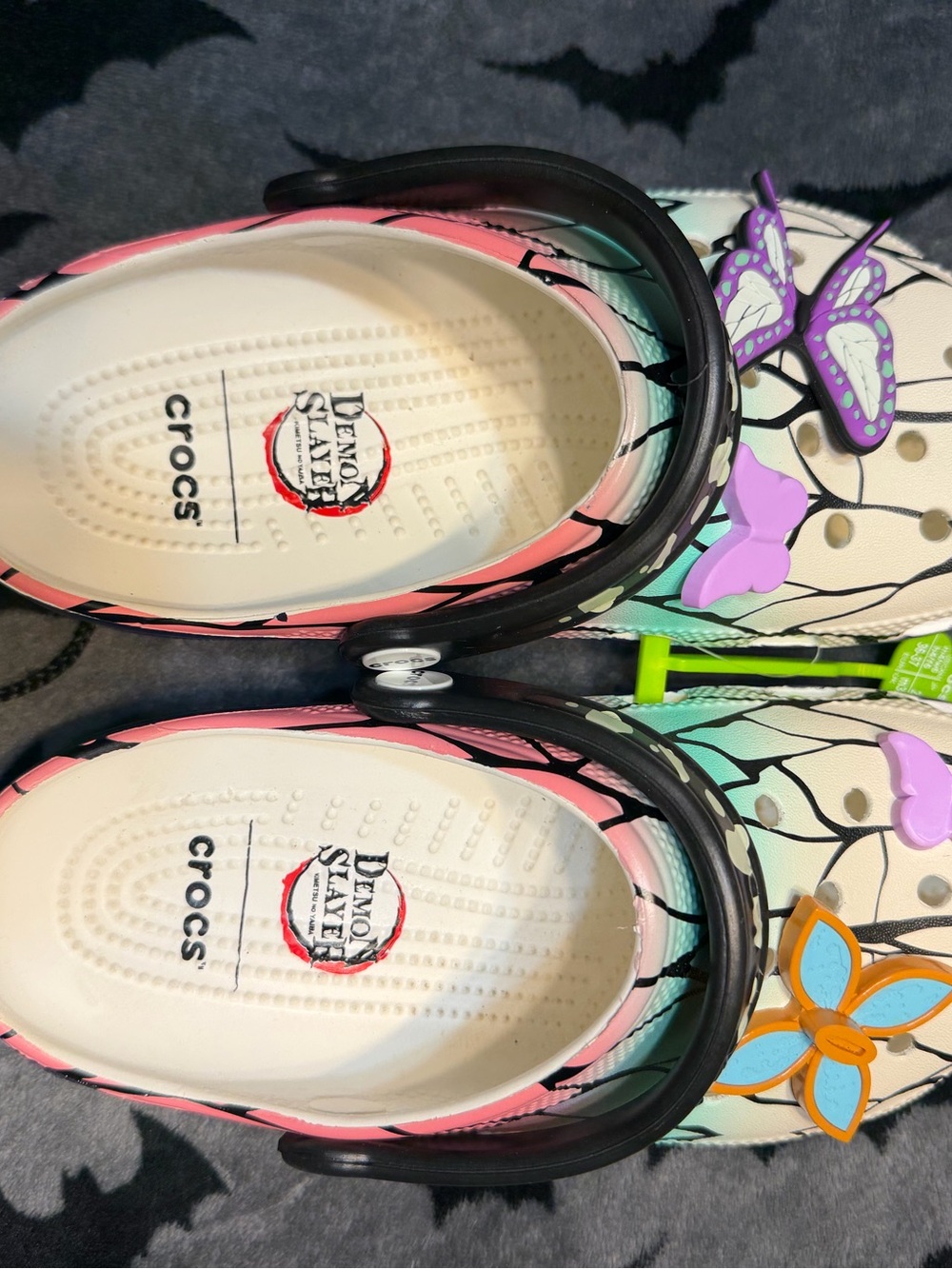 Demon slayer collab crocs